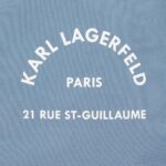 KARL LAGERFELD WOMEN'S K/RSG CANVAS SHOPPER 2HL BLUE BLOOM - Image 3