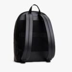 TOMMY HILFIGER MEN HILFIGER FLAG MIXED TEXTURE DOME BACKPACK BLACK - Image 2