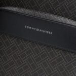 TOMMY HILFIGER MEN HILFIGER FLAG MIXED TEXTURE DOME BACKPACK BLACK - Image 5