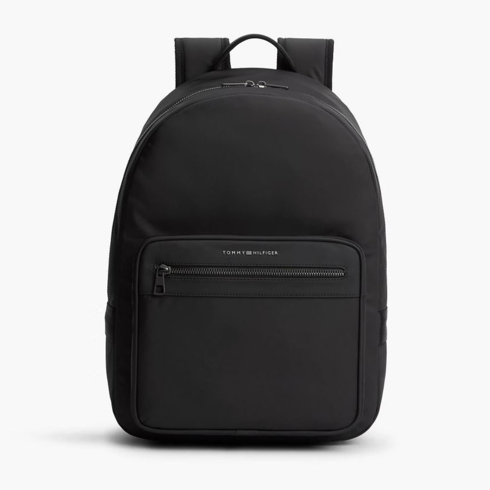 AM0AM14148-BDS-1 TOMMY HILFIGER MEN TH REPREVE BACKPACK BLACK - Image 1