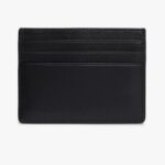 TOMMY HILFIGER MEN'S EMBOSSED FLAG LETHER CREDIT CARD HOLDER  BLACK - Image 2