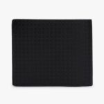 TOMMY HILFIGER MEN'S EMBOSSED FLAG LETHER CARD AND COIN WALLET BLACK - Image 2