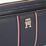 TOMMY HILFIGER WOMAN'S SIGNATURE SHOULDER CAMERA BAG SPACE BLUE - Image 3