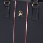 TOMMY HILFIGER WOMAN'S SIGNATURE CROSSBODY SATCHEL SPACE BLUE - Image 3