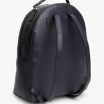 TOMMY HILFIGER WOMAN'S SIGNATURE PEBBLE GRAIN DOME BACKPACK SPACE BLUE - Image 2