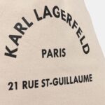 KARL LAGERFELD WOMEN'S K/RSG SLING HOBO BAG NATURAL - Image 4