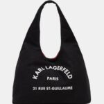 KARL LAGERFELD WOMEN'S K/RSG SLING HOBO BAG BLACK