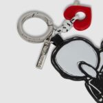 KARL LAGERFELD IKON VALENTINE KEY CHAIN BLACK - Image 2