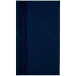 EMPORIO ARMANI BEACH TOWEL NAVY BLUE