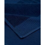 EMPORIO ARMANI BEACH TOWEL NAVY BLUE - Image 2