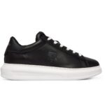 KARL LAGERFELD MEN'S SNEAKERS KAPRI NFT RELIEF LO LACE BLACK