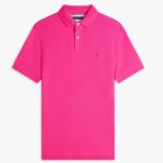 TOMMY HILFIGER MEN'S 1985 REGULAR FIT PIQUE POLO SHIRT ECCENTRIC MAGENTA - Image 4