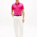 TOMMY HILFIGER MEN'S 1985 REGULAR FIT PIQUE POLO SHIRT ECCENTRIC MAGENTA - Image 2