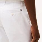 TOMMY HILFIGER MEN'S BLEECKER 1985 PIMA COTTON TH OPTIC WHITE - Image 4