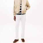 TOMMY HILFIGER MEN'S BLEECKER 1985 PIMA COTTON TH OPTIC WHITE - Image 2