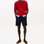 TOMMY HILFIGER MEN'S ESSENTIAL TERRY SWEATSHORT DESERT SKY - Image 2