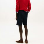 TOMMY HILFIGER MEN'S ESSENTIAL TERRY SWEATSHORT DESERT SKY - Image 3