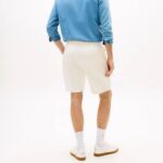 TOMMY HILFIGER MEN'S ESSENTIAL TERRY SWEATSHORT IVORY PETAL - Image 3