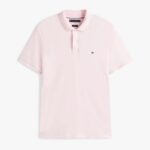 TOMMY HILFIGER MEN'S LIQUID COTTON REG SEASONAL POLO PINK LILY - Image 4