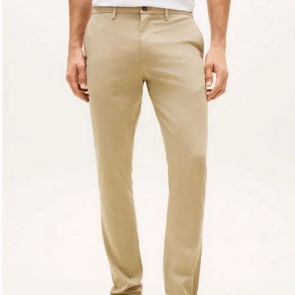 MW0MW41924-RBT-2 TOMMY HILFIGER MEN'S BLEECKER PRINTED STRUCTURE SANDALWOOD - Image 1