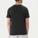 TOMMY HILFIGER MEN'S BRAND LOVE BIG TEXT TEE BLACK - Image 4
