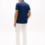 TOMMY HILFIGER MEN'S PIQUE UNDERCOLLAR REG POLO CARBON NAVY - Image 2