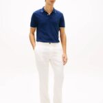 TOMMY HILFIGER MEN'S PIQUE UNDERCOLLAR REG POLO CARBON NAVY - Image 3
