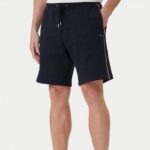 TOMMY HILFIGER MEN'S GLOBAL STRIPE SWEATSHORT DESERT SKY - Image 2