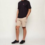 TOMMY HILFIGER MEN'S MIX MEDIA INTECHNO CARGO SHORT SANDALWOOD - Image 3