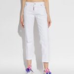 DSQUARED2 WOMAN LENNA JEAN WHITE
