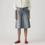 LEVI'S® WOMAN MID RISE SUPER BAGGY WOMAN'S SHORTS HAZY TIMES