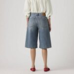 LEVI'S® WOMAN MID RISE SUPER BAGGY WOMAN'S SHORTS HAZY TIMES - Image 2