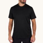 PAUL&SHARK MEN X-SOFT JERSEY T-SHIRT BLACK