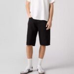 LEVI’S® 469 LOOSE 12'' MEN'S SHORTS SLOW WALKER- BLACK