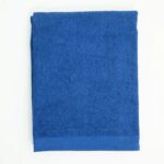 BOSS BEACH SOLID COTTON BEACH TOWEL BLUE 80x160cm. - Image 3