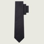 BOSS MEN SILK TIE H-TIE BLACK