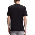HUGO MEN'S DOSTINO T-SHIRT BLACK - Image 2