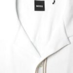 BOSS MEN'S SHIRT PASINI SHORT SLEEVE WHITE - Image 4