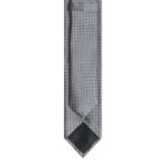 BOSS MEN SILK TIE H-TIE DARK GREY - Image 2