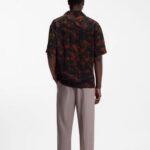 HUGO MEN'S OVERSIZED -FIT SHIRT WITH DIGITAL PRINTED OPEN MISCELLANEOUS - Image 2