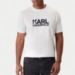 KARL LAGERFELD MEN'S T-SHIRT CREWNECK WHITE