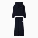 EMPORIO ARMANI CORE LADY STRECH COTTON TRACKSUIT NAVY BLUE