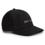 TOMMY HILFIGER TH FOUNDATION CANVAS 6 PANEL CAP BLACK