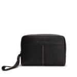 TOMMY HILFIGER MEN TH CENTRAL POUCH BLACK