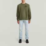 G-STAR MENS STREEM SLIM TAPERED JEANS  SUN FADED BLUE GALENA - Image 3