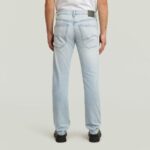G-STAR MENS STREEM SLIM TAPERED JEANS  SUN FADED BLUE GALENA - Image 2