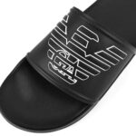 EMPORIO ARMANI MEN'S SCARPE BEACHWEAR BLACK + WHISPER WHITE - Image 2