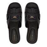 TOMMY HILFIGER SLIPPERS LEATHER CREST SQUARE TOE SANDALS - Image 2