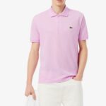 LACOSTE MEN'S CLASSIC FIT L.12.12 LIGHT PIQUE POLO SHIRT ALIBIZIA