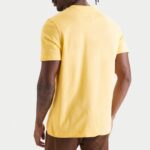 TOMMY HILFIGER MEN'S FLAG EMBROIDERY CREW NECK T-SHIRT CITRONELLA - Image 2